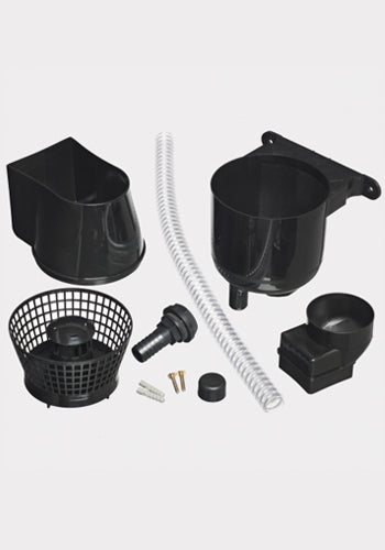 1500 Litre EasyConnect Rainwater Harvesting System - Black